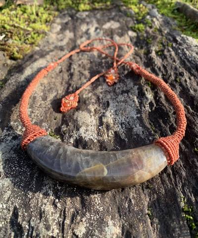 Heart Of Hekates Dark Moon Necklace image 5