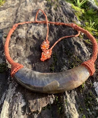 Heart Of Hekates Dark Moon Necklace image 2