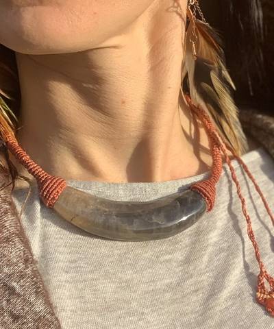 Heart Of Hekates Dark Moon Necklace image 9