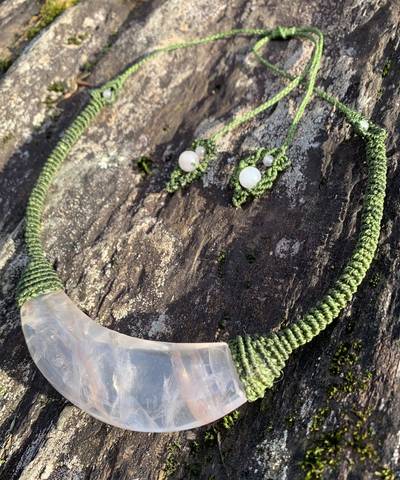 Aphrodite’s Heart Moon Necklace image 6