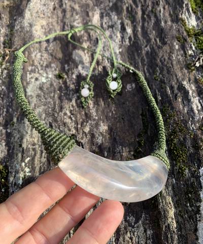 Aphrodite’s Heart Moon Necklace image 4