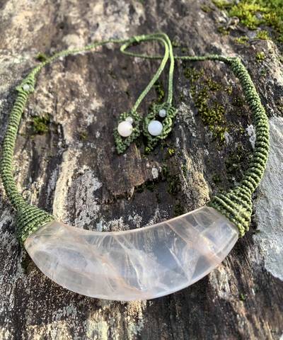 Aphrodite’s Heart Moon Necklace image 3