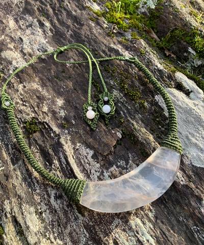 Aphrodite’s Heart Moon Necklace image 2