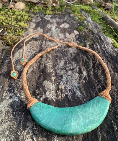 Green Amazonite Artemis Necklace image 10
