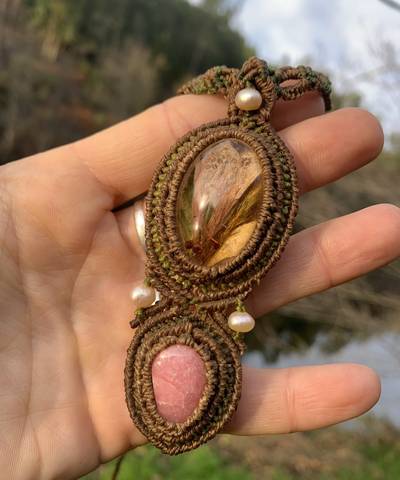 Whisper of the Forest Heart Necklace image 7