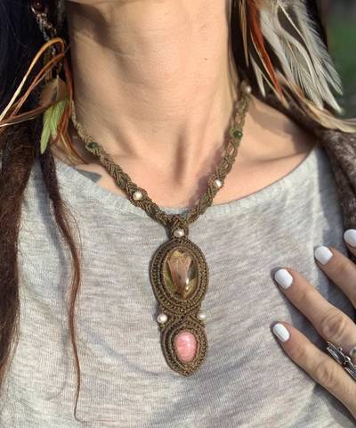 Whisper of the Forest Heart Necklace image 9