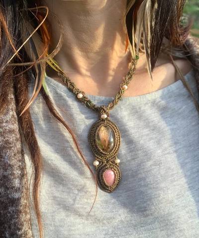 Whisper of the Forest Heart Necklace image 10