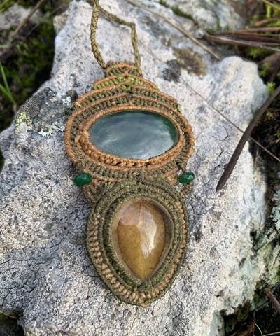 Jade of the Silent Grove Necklace image 1