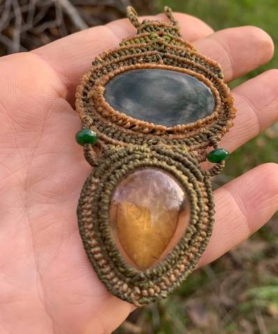 Jade of the Silent Grove Necklace image 2