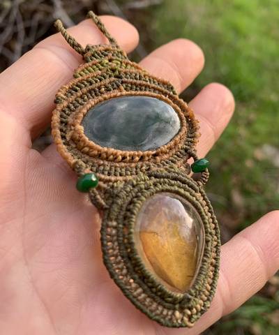 Jade of the Silent Grove Necklace image 3