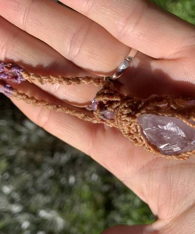 The Violet Oracle Necklace image 2