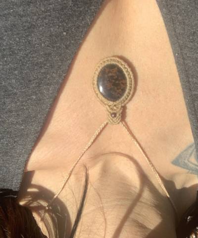 Stone of Quiet Fire Necklace image 5