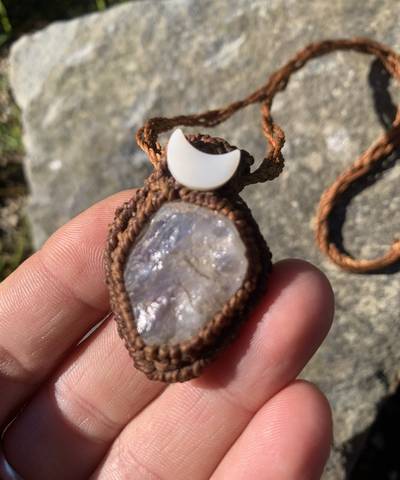 Crescent Moonseer Necklace image 5