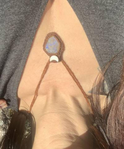 Crescent Moonseer Necklace image 3