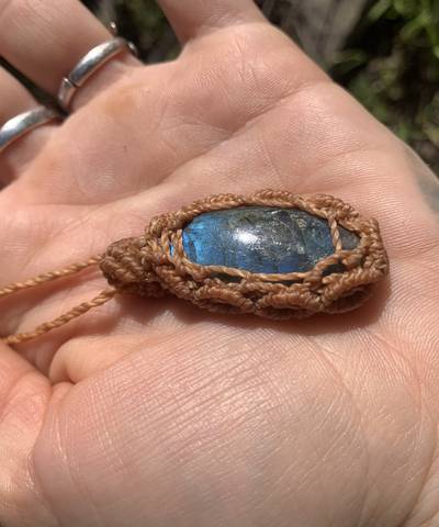 Storm Mystiq Labradorite Necklace image 2